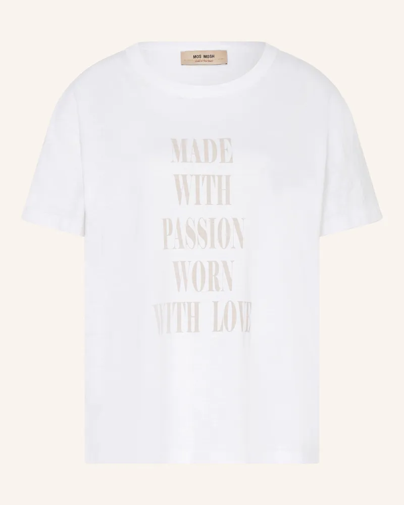 Mos Mosh T-Shirt MMROTEM Weiss