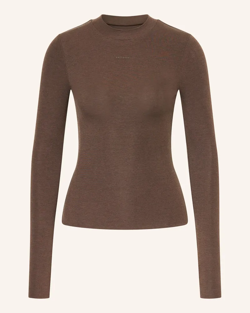 WRSTBHVR Longsleeve AMBER Dunkelbraun