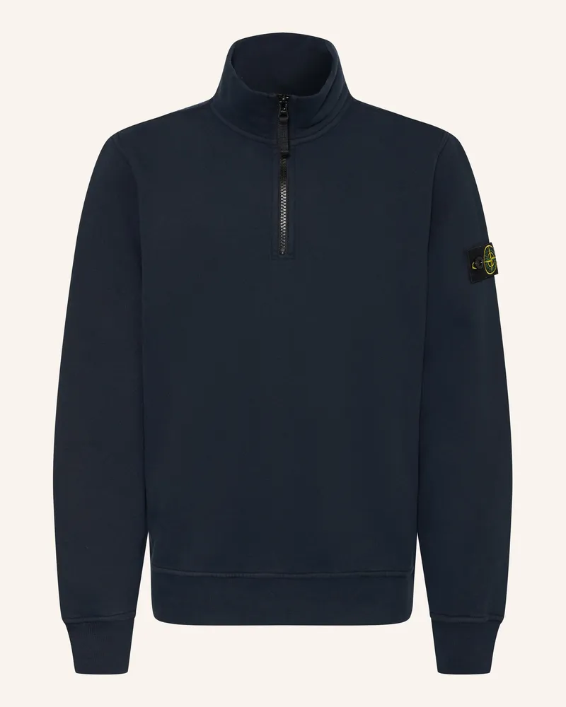 Stone Island Sweat-Troyer blau Dunkelblau