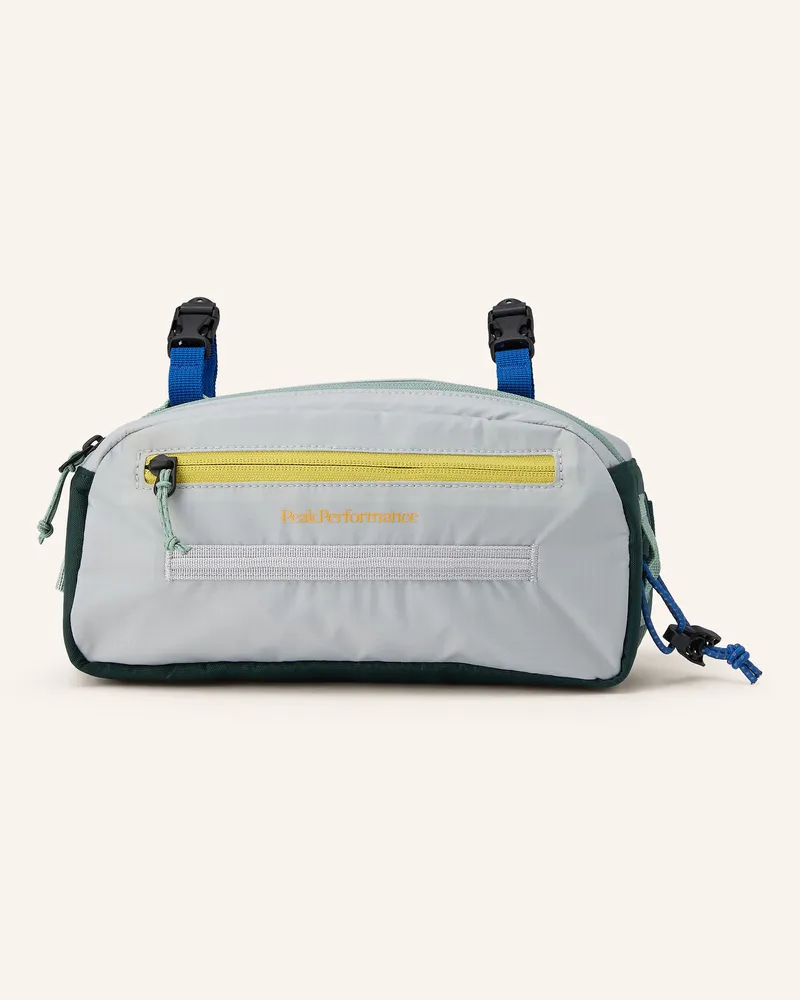 Peak Performance Lenkertasche Street Bike Bag gruen Hellgrau