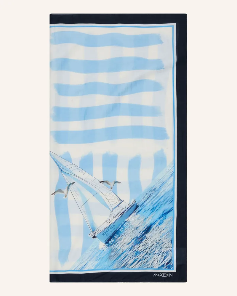 Marc Cain Tuch Hafen blau 100