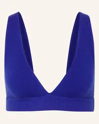 Lisa Yang Strick-BH CAPUCINE aus Cashmere Blau