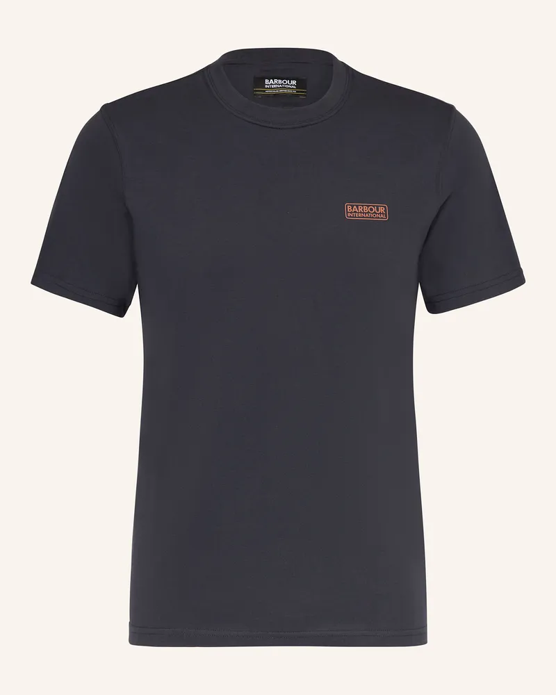 Barbour T-Shirt blau Dunkelblau