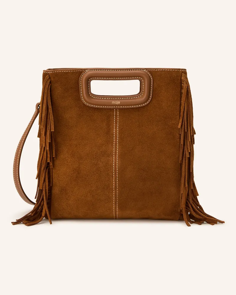 Maje Handtasche braun Braun