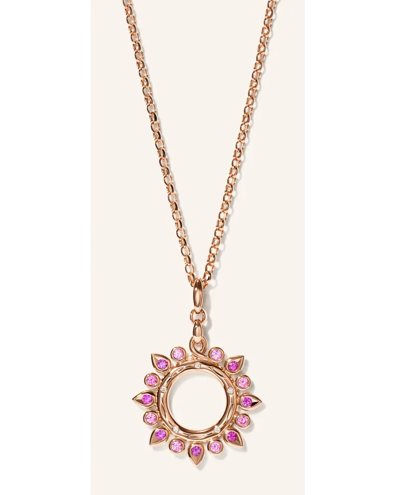 TAMARA COMOLLI Anhänger PENDANT GYPSY 'BLUSH' SUN SMALL 18K Rosegold