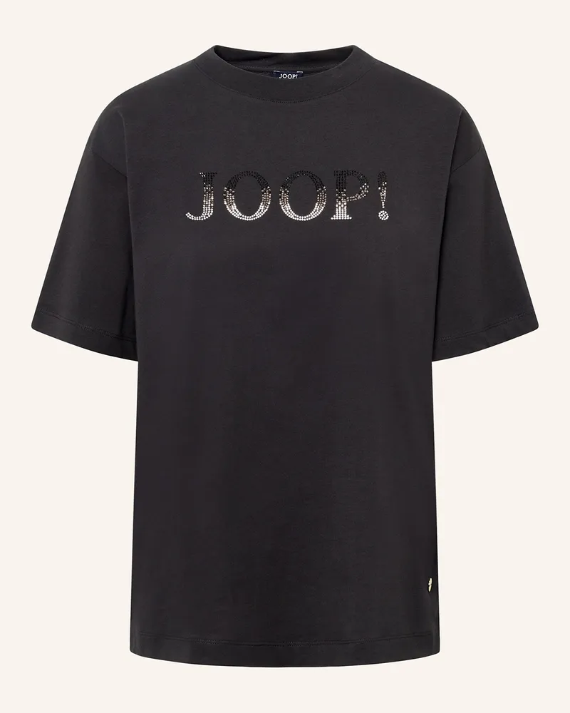JOOP! T-Shirt mit Pailletten Schwarz