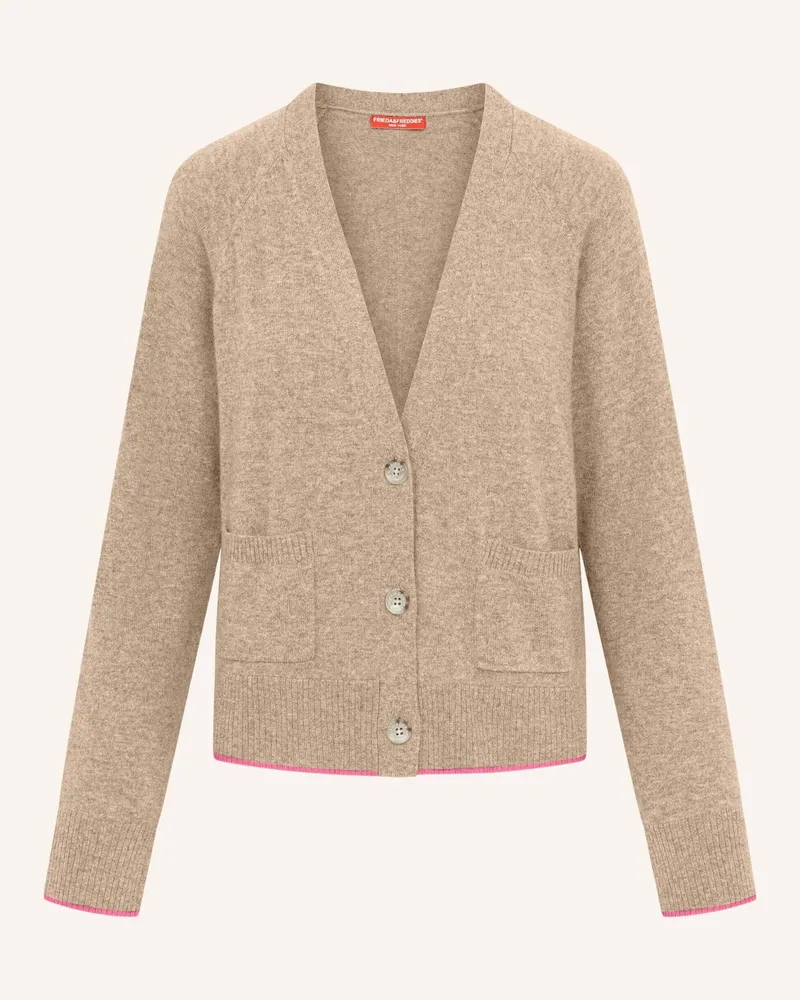 Frieda & Freddies Strickjacke beige Beige