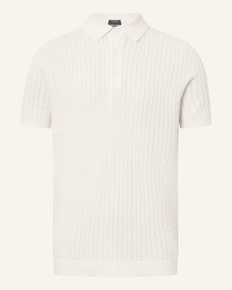 Strellson Strick-Poloshirt Adrian weiss Weiss