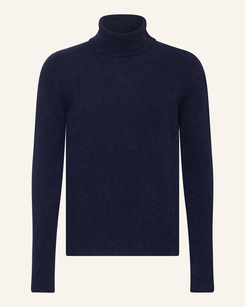 Roberto Collina Rollkragenpullover aus Cashmere Dunkelblau