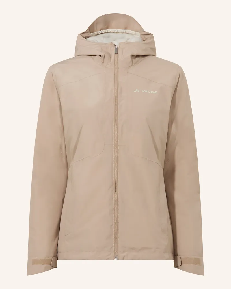 Vaude Outdoor-Jacke W MORKON WOOL JACKET Beige