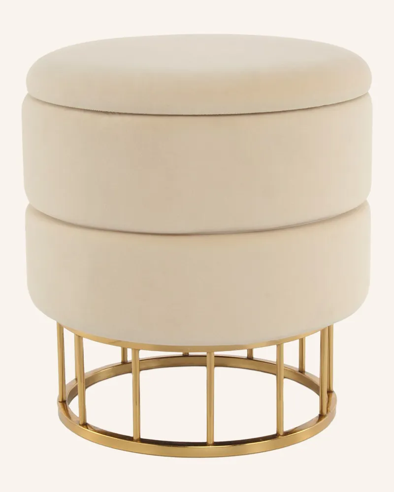 Kayoom Hocker ZERO Creme