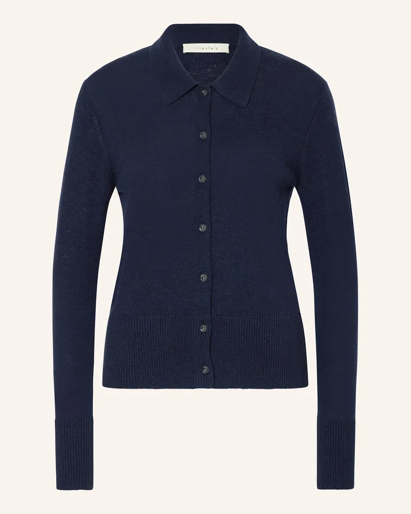 lilienfels Strickjacke Dunkelblau