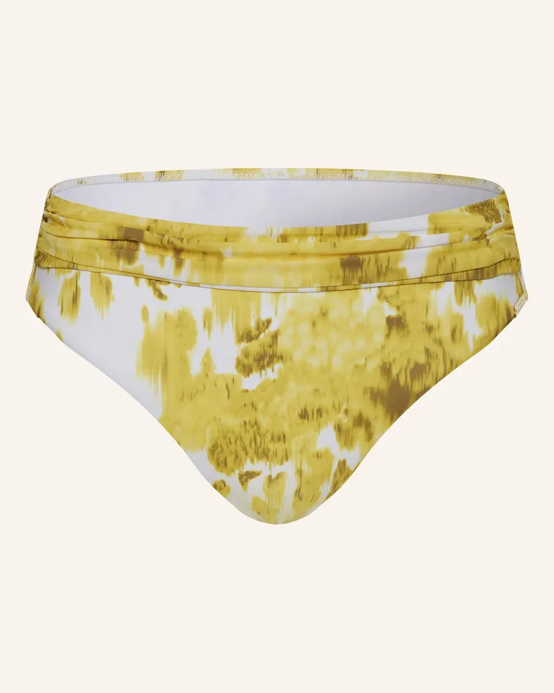 Maryan Mehlhorn Basic-Bikini-Hose Soft Focus Florals gelb Gelb
