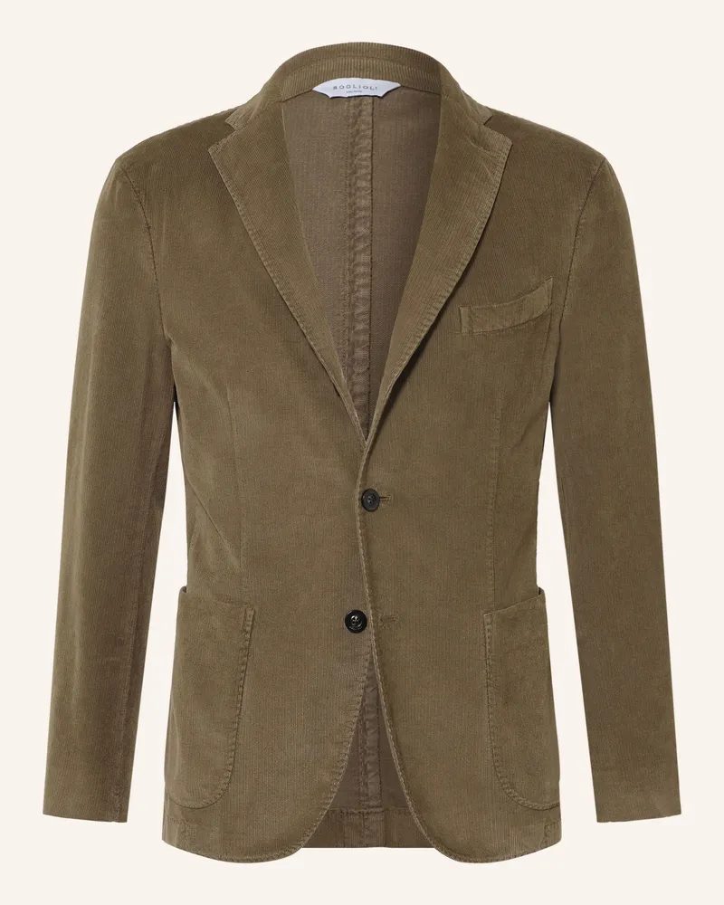 Boglioli Anzugsakko Extra Slim Fit Aus Cord beige 464