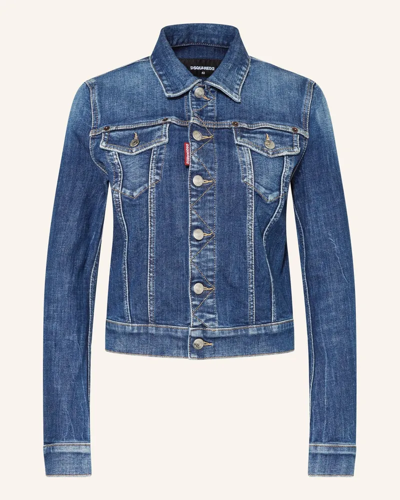 Dsquared2 Jeansjacke Blau