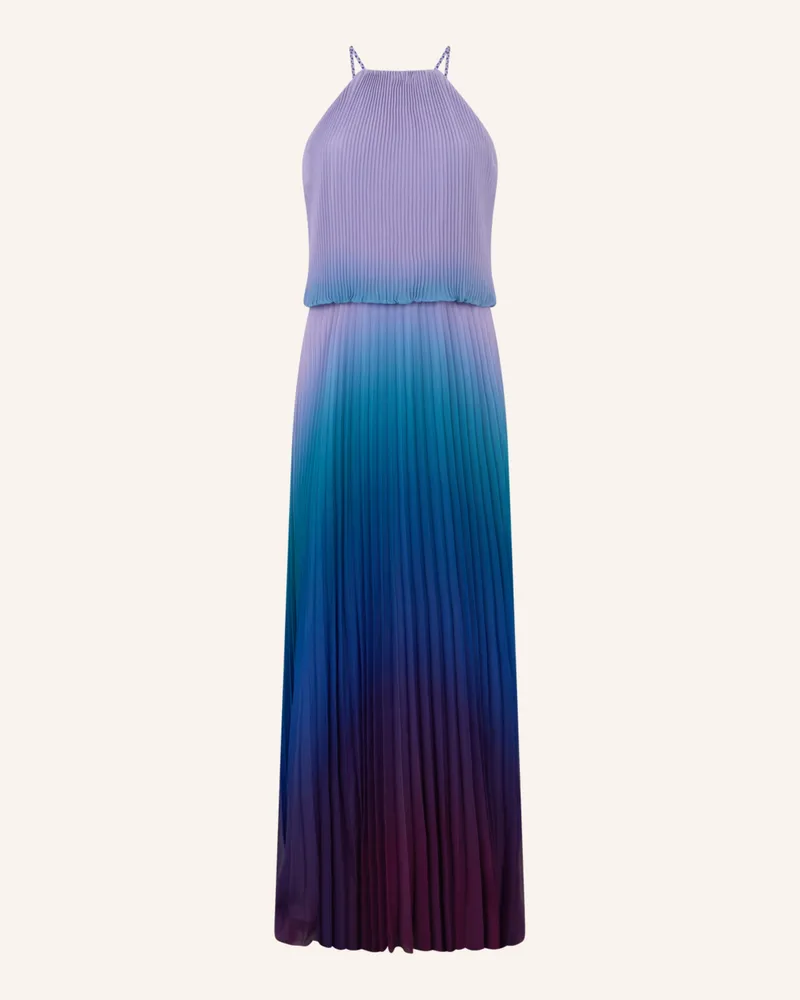 Apart Langes Chiffonkleid lila Lila