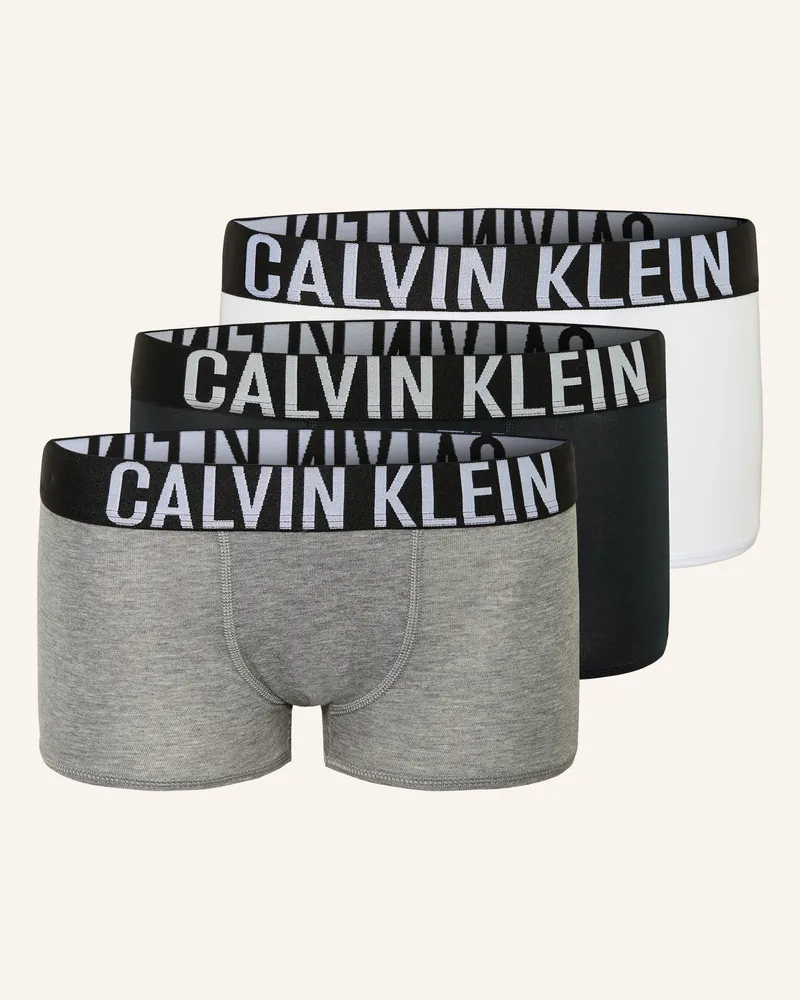 Calvin Klein 3er-Pack Boxershorts weiss Weiss