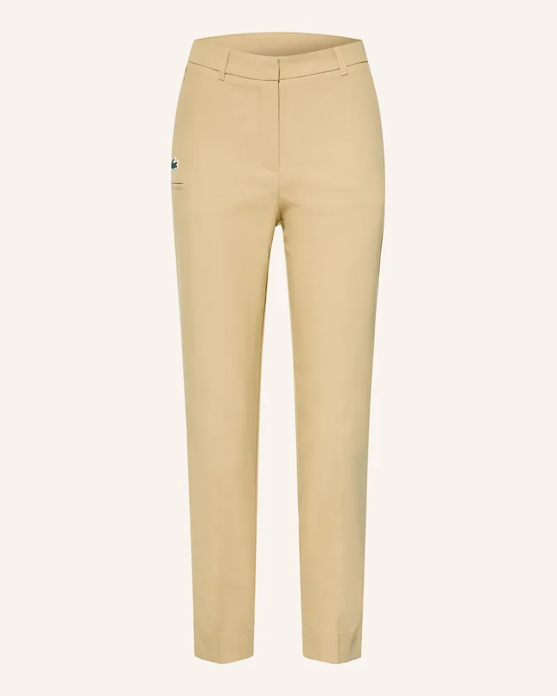 Lacoste 7/8-Golfhose beige Camel