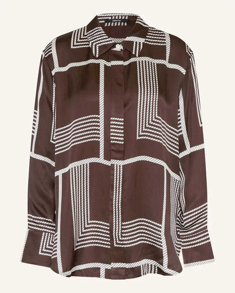 someday. Hemdbluse ZISI Dunkelbraun
