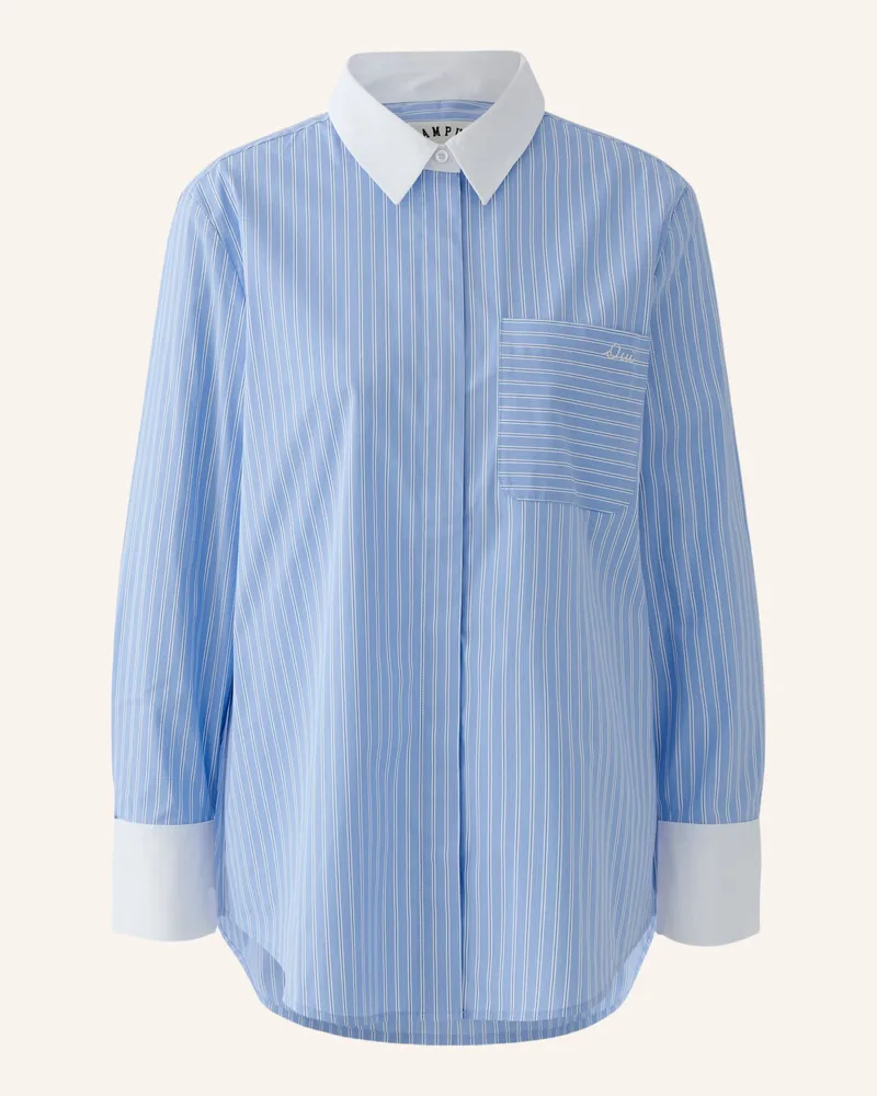 Oui  Bluse blau Blau