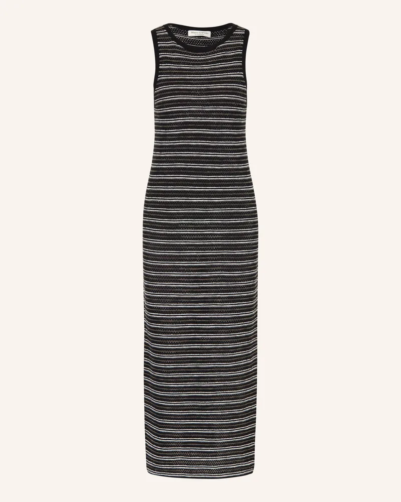 Marc O'Polo Strickkleid schwarz Schwarz
