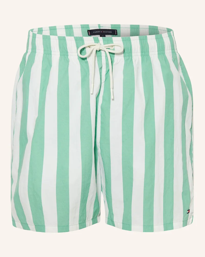 Tommy Hilfiger Badeshorts gruen Hellgrün