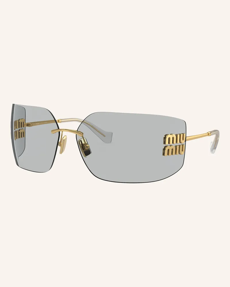 Miu Miu Sonnenbrille Mu 54ys gold 5ak30b