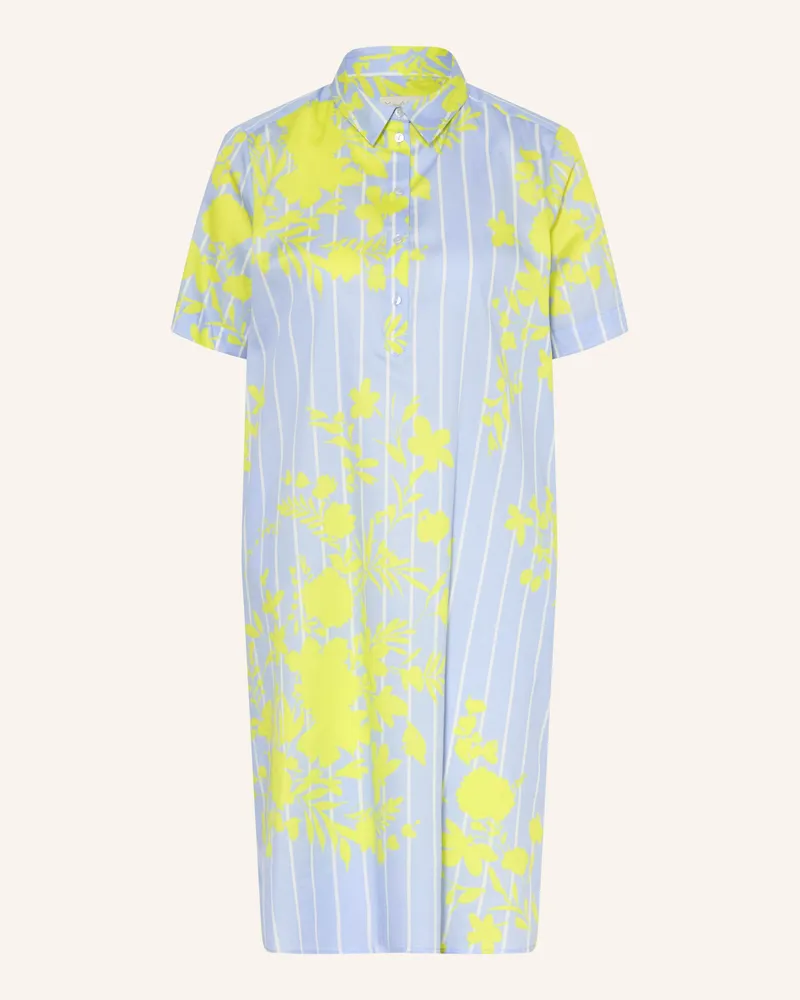 Milano Italy Hemdblusenkleid blau Hellblau