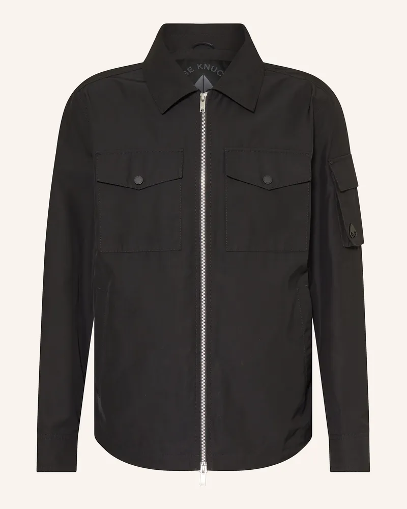 Moose Knuckles Overjacket CHARLESBOURG Schwarz