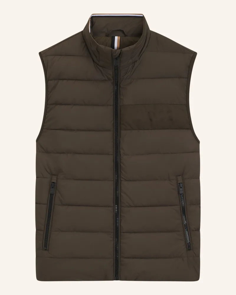HUGO BOSS Casual Jacke H-CENITO Regular Fit Hellgrün