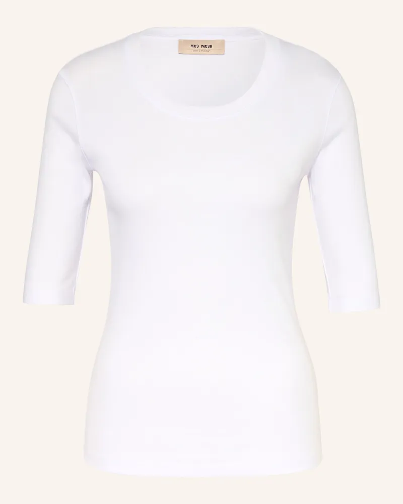 Mos Mosh Shirt MMMALI mit 3/4-Arm Weiss