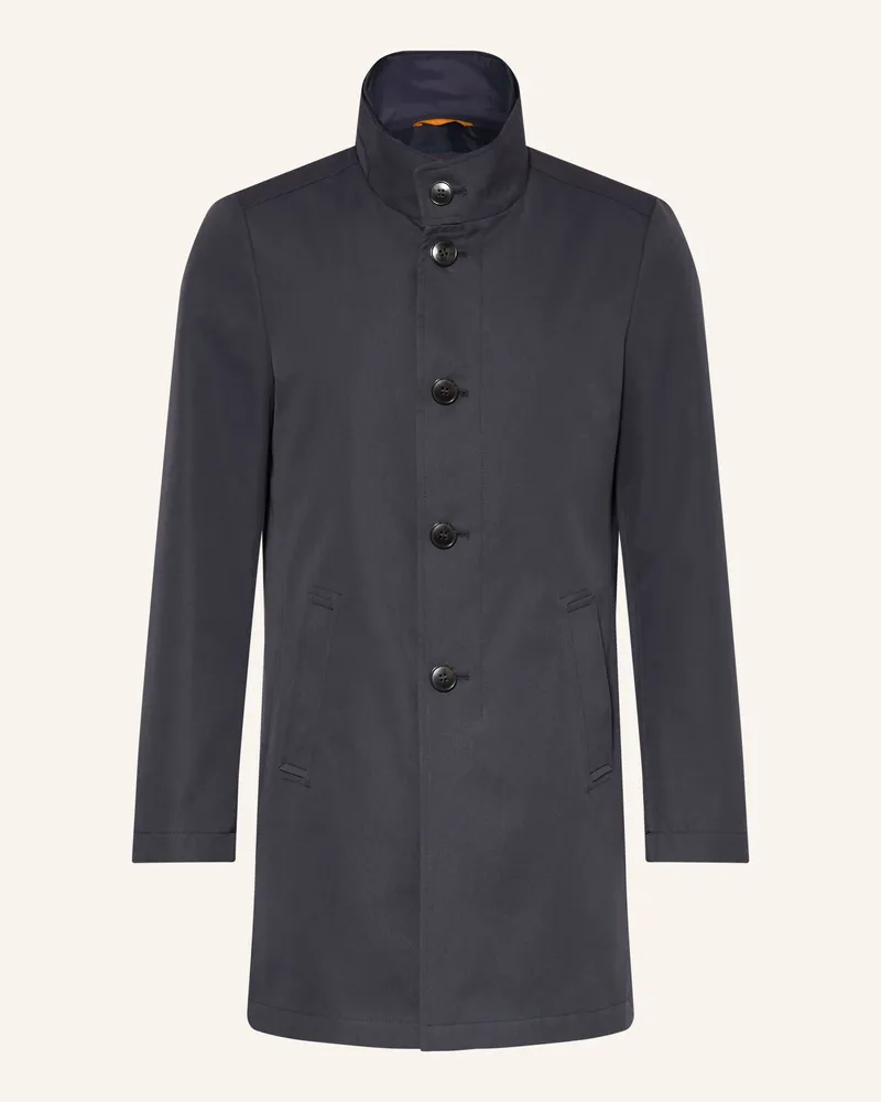 Strokesman's Mantel FOREMAN mit herausnehmbarer Blende Dunkelblau