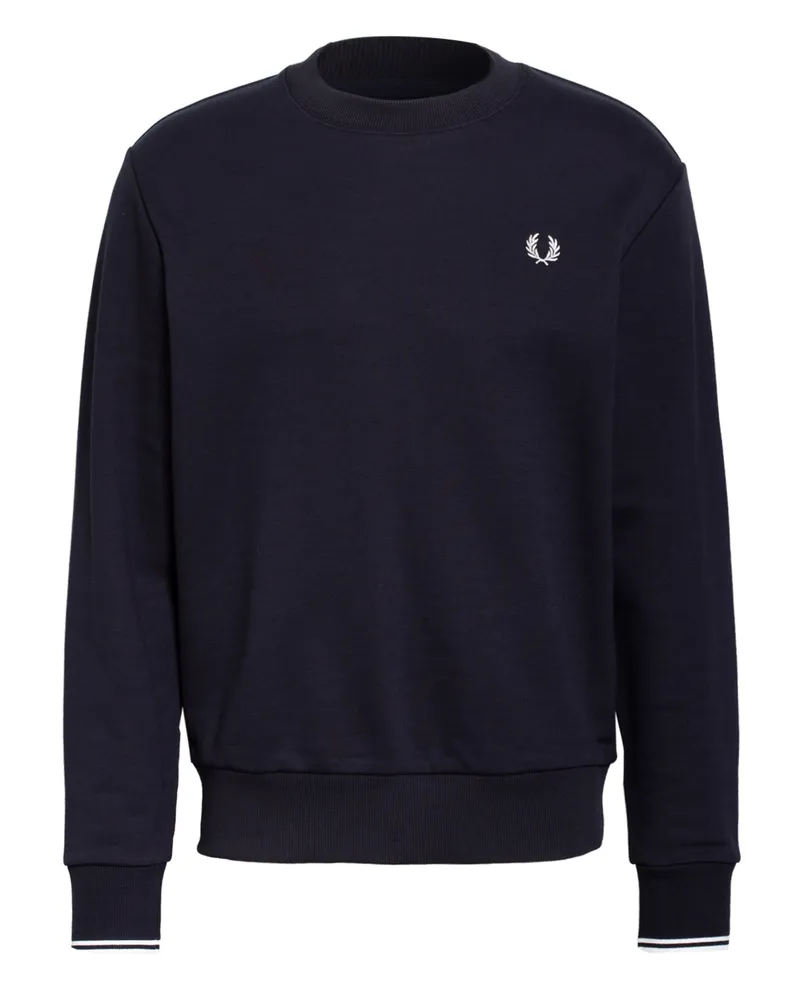 Fred Perry Sweatshirt blau Dunkelblau