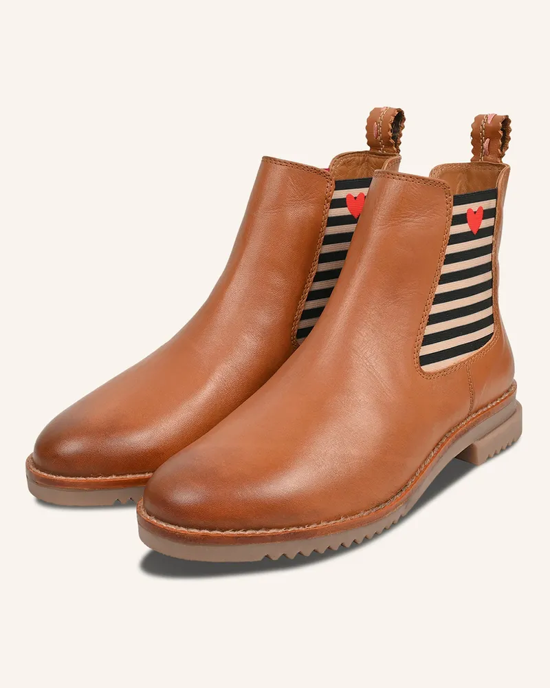 CRICKIT Chelsea-Boots Unna braun Cognac