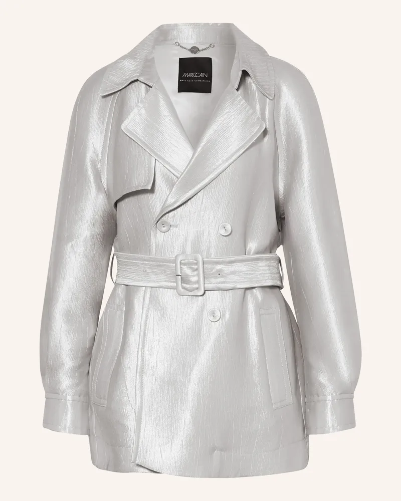 Marc Cain Trenchcoat silber 804