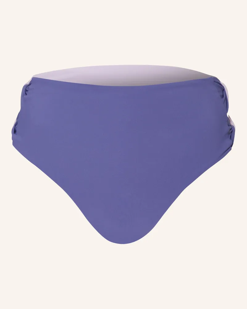 Passionata High-Waist-Bikini-Hose Ellen Zum Wenden blau Helllila