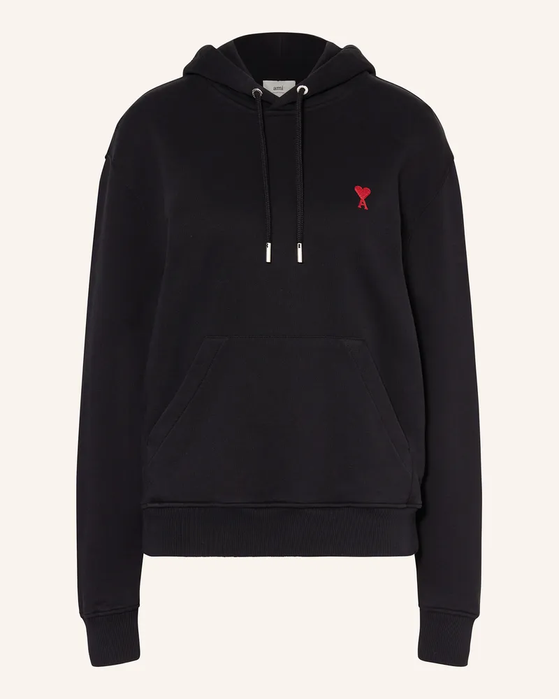 AMI Paris Hoodie Schwarz