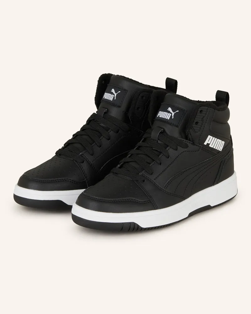 Puma Hightop-Sneaker Rebound v6 schwarz Schwarz