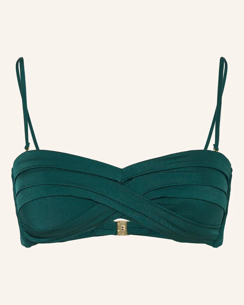 Maryan Mehlhorn Bandeau-Bikini-Top Silhouet gruen Grün