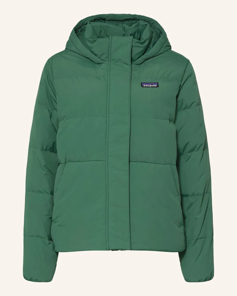 Patagonia Daunenjacke Sisar Down Hoody gruen Oliv