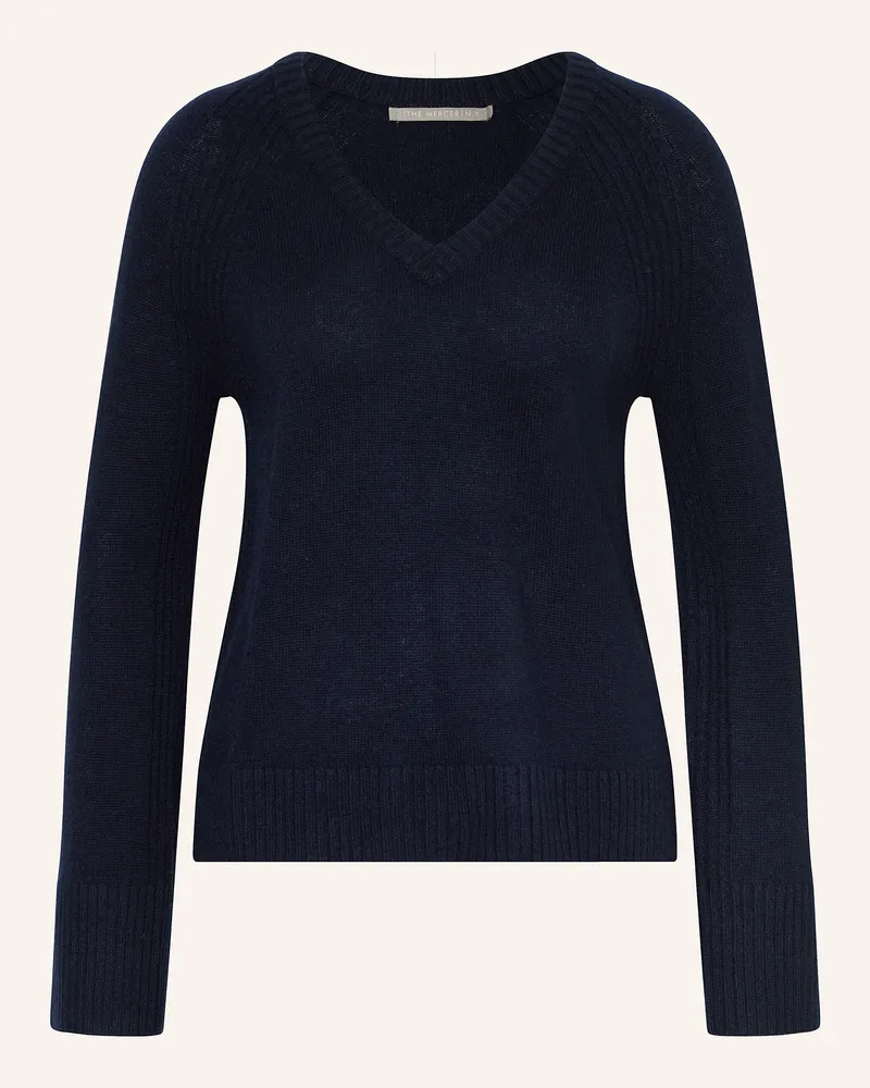(THE MERCER) N.Y. Cashmere-Pullover Dunkelblau