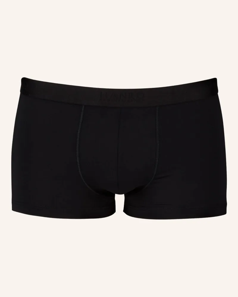 Hanro Boxershorts Micro Touch schwarz Schwarz