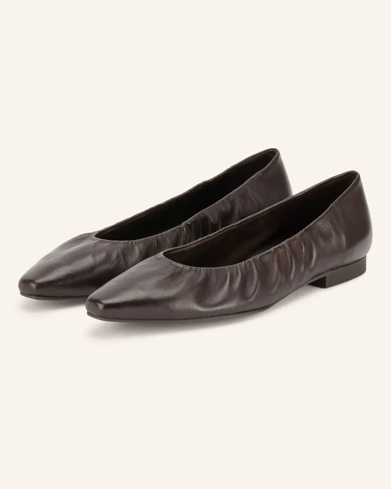 paul green Ballerinas braun Dunkelbraun