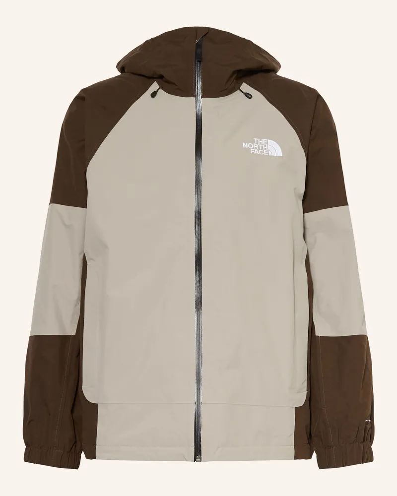 The North Face Hardshell-Skijacke Slider braun Hellgrau