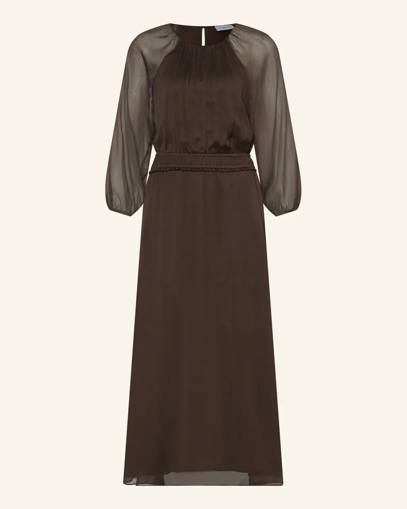 COMMA Kleid braun Dunkelbraun