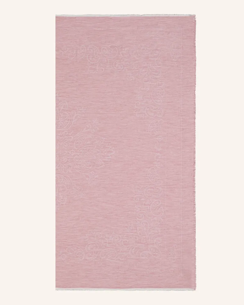 Roeckl Tuch FLORAL ORNAMENT Rosa