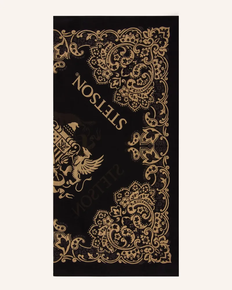 Stetson Tuch schwarz Schwarz