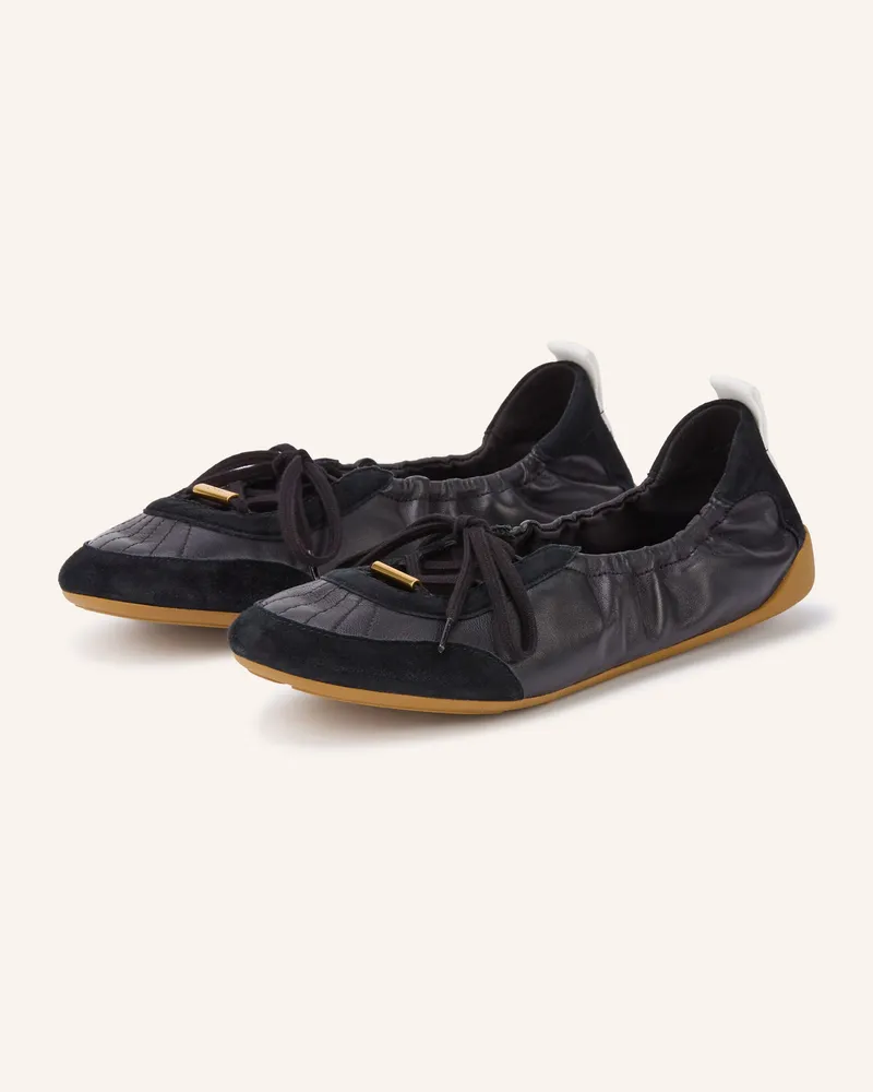 Chloé Ballerinas Kick schwarz 001