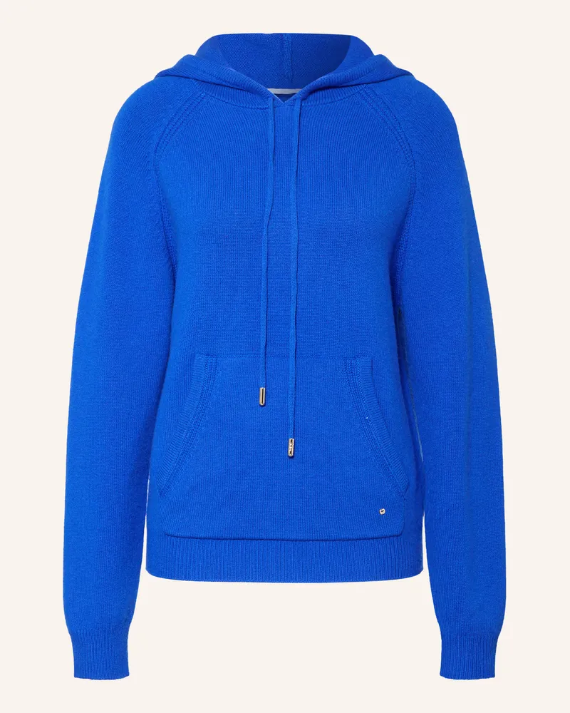 Maje Strick-Hoodie blau Blau