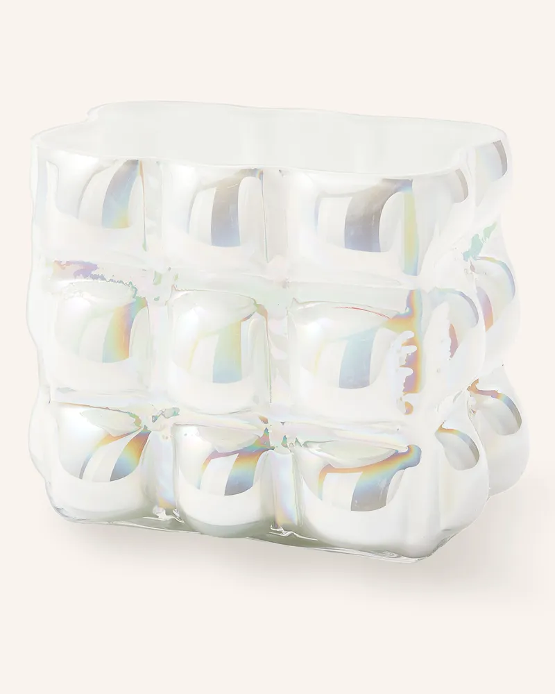 POLSPOTTEN Vase Bubble Small weiss Weiss